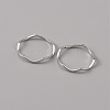 Brass Linking Rings KK-WH0046-61P-2