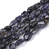 Natural Iolite Beads Strands G-S362-039-1