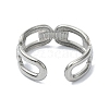 304 Stainless Steel Cuff Rings RJEW-M019-20P-3