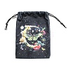 Butterfly Print Velvet Storage Bags ABAG-M007-02C-1