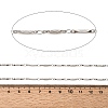 304 Stainless Steel Bar Link Chains CHS-K026-01C-P-2