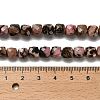 Natural Rhodonite Beads Strands G-H078-C16-01-5