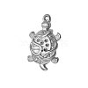 304 Stainless Steel Pendant Rhinestone Settings PW-WGBB038-01-1