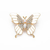 Butterfly Enamel Pin JEWB-N007-024-FF-2