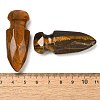 Natural Tiger Eye Craved Sword Model Ornament DJEW-C019-02A-3