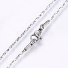 304 Stainless Steel Coreana Chain Necklaces NJEW-F221-10P-B-2