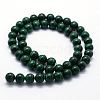 Natural Malachite Beads Strands G-E484-02-2
