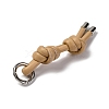 Imitation Leather Keychain KEYC-K023-02P-10-2