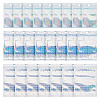 60Pcs 3 Styles Laser Plastic Resealable Bags ABAG-TA0001-56B-2