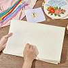 Cotton Solid Colored Cross Stitch Fabric DIY-WH0578-35B-02-3