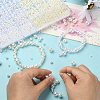 DIY Imitation Pearl Bracelet Making Kit DIY-YW0008-14-5