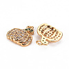 Brass Micro Pave Cubic Zirconia Charms X-KK-S360-138A-NF-2