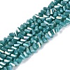 Electroplate Opaque Glass Beads Strands EGLA-Q139-01A-C16-1