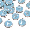 Platinum Plated Alloy Enamel Charms LS-X-ENAM-S118-04F-P-4