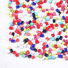 Baking Paint Glass Beads SEED-S023-11A-M-2