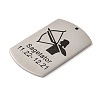 Non-Tarnish 304 Stainless Steel Pendants LS-STAS-C098-01K-P-2