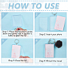 Alloy Faux Fur Soft Pompom Ball Pendant Keychains KEYC-FG0001-22-3