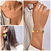 20Pcs Handmade Millefiori Glass Charms PALLOY-TADJ00004-6