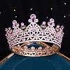 Alloy Rhinestone Crown Hair Bands PW-WG4416F-05-1