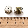 Tibetan Style Brass Beads KK-K357-04AS-3