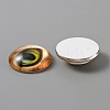 Glass Cabochons GLAA-WH0031-36A-2