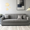 3 Sets 3 Style Fish Acrylic Mirror Wall Stickers DIY-CF0001-02A-6
