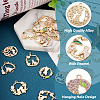 20Pcs 10 Style Alloy Enamel Pendants ENAM-TA0001-50-4