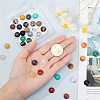 Natural & Synthetic Mixed Stone Cabochons G-PH0034-34-3