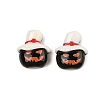 Halloween Theme Opaque Resin Cabochons CRES-M037-07A-02-1