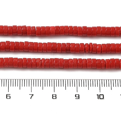 Dyed Synthetic Coral Beads Strands CORA-P010-06A-1