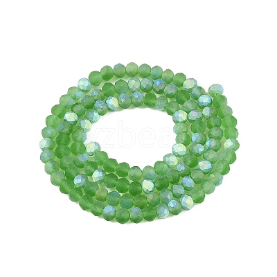 Transparent Glass Beads Strands LS-EGLA-A044-T3mm-MB11-1