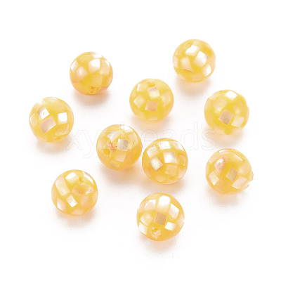 Resin Beads SSHEL-T014-38-8mm-03-1