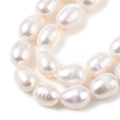 Natural Cultured Freshwater Pearl Beads Strands PEAR-I007-01D-06A-01-1