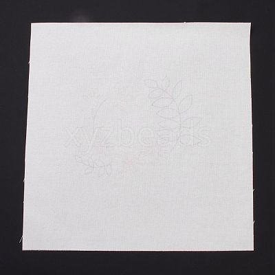 DIY Embroidery Fabric with Eliminable Pattern DIY-P032-C03-1