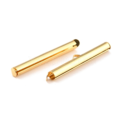304 Stainless Steel Slide On End Clasp Tubes STAS-C044-08E-G-1