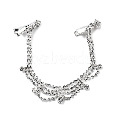 Alloy Rhinestone Hair Chain LS-OHAR-M044-02D-S-1
