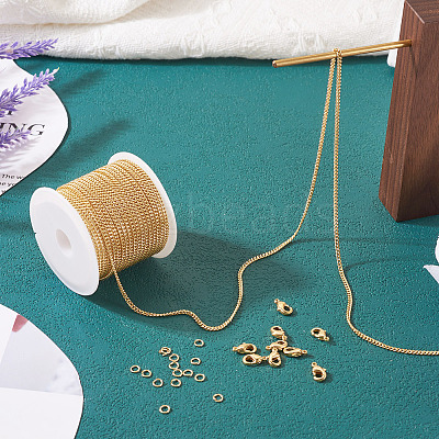 DIY Chain Bracelet Necklace Making Kit DIY-TA0005-26-1