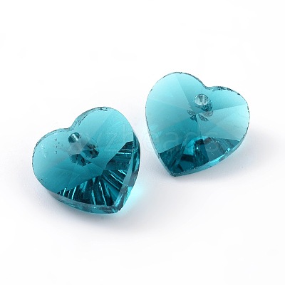 Romantic Valentines Ideas Glass Charms G030V14mm-14-1