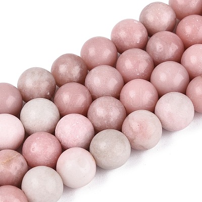 Natural Pink Opal Beads Strands G-N367-01D-01-1