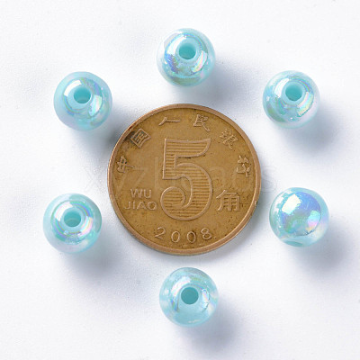 Opaque Acrylic Beads MACR-S370-D8mm-A07-1