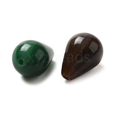 Opaque Acrylic Beads X-OACR-Z015-04-1