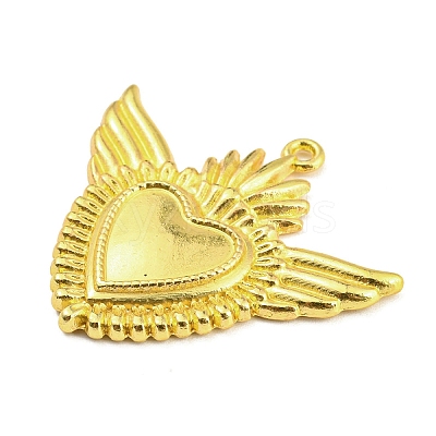 Alloy Rhinestone Settings Pendant PALLOY-H132-02G-07-1