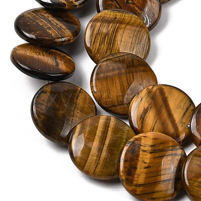 Natural Tiger Eye Beads Strands G-K366-D05-03-1