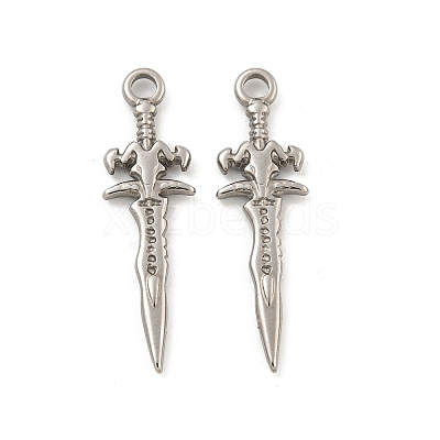 Non-Tarnish 304 Stainless Steel Pendants X-STAS-O004-06D-P-1