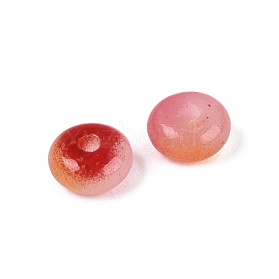 Baking Paint Imitation Jade Glass Beads GL-N006-01A-05-1