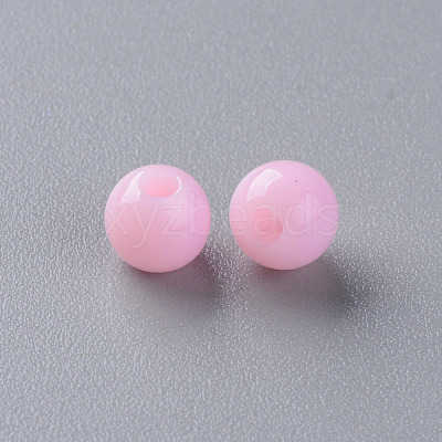 Opaque Acrylic Beads LS-X-MACR-S370-C6mm-A01-1