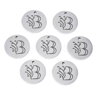 Non-Tarnish 304 Stainless Steel Charms STAS-T059-26P-B-1