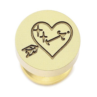 Constellation Golden Tone Wax Seal Brass Stamp Heads STAM-P002-02G-06-1