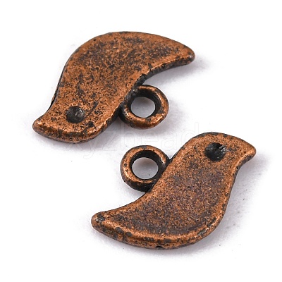Tibetan Style Alloy Charms TIBEP-A18898-R-FF-1