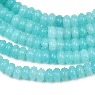 Natural White Jade Beads Strands G-L635-A02-4x2mm-08-1
